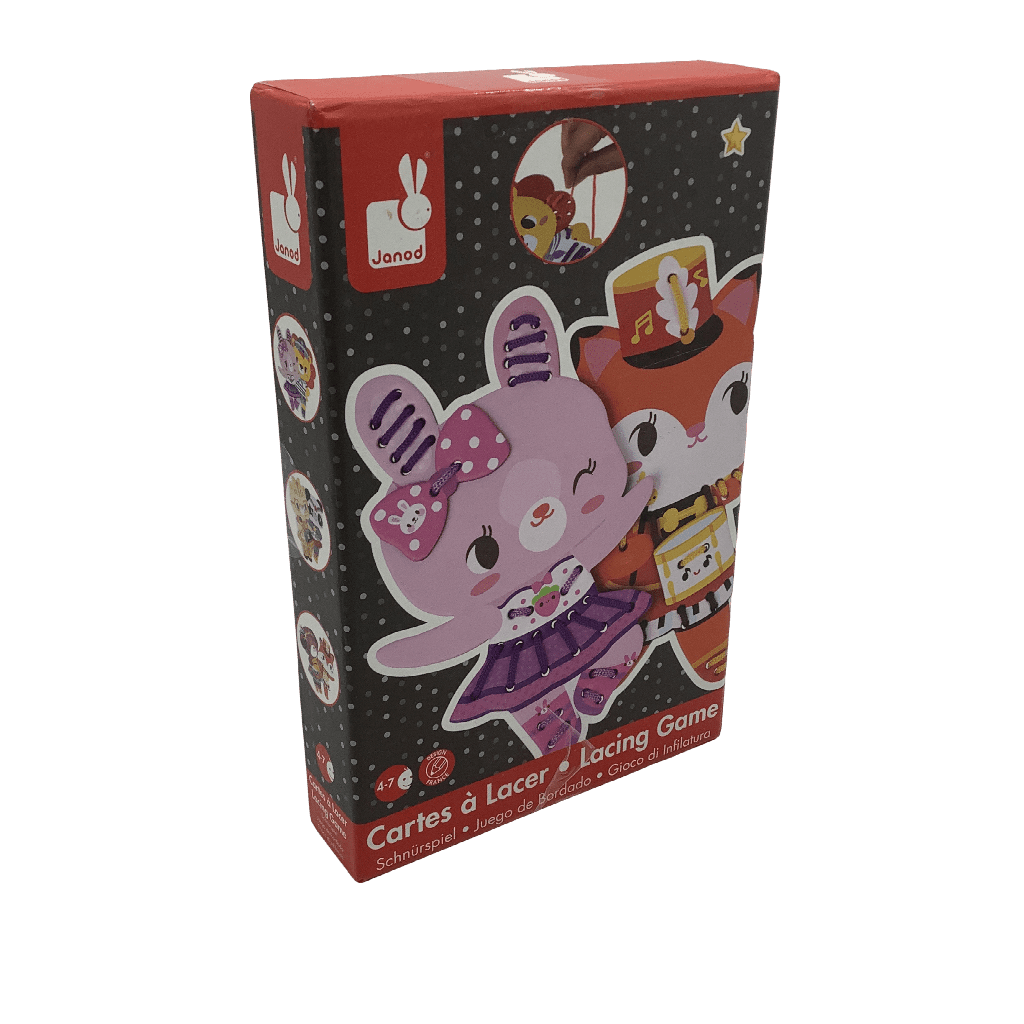 Cartes à Lacer Animaux Déguisés - KIDIBAM