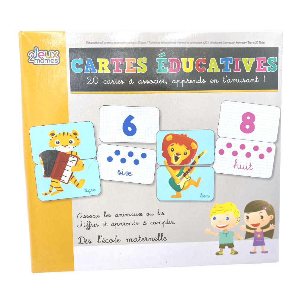 Cartes éducatives - KIDIBAM