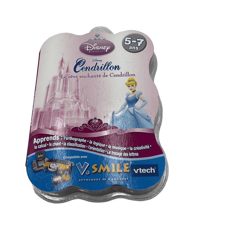 Cartouche de jeu V.smile Cendrillon 5 - 7 ans - KIDIBAM