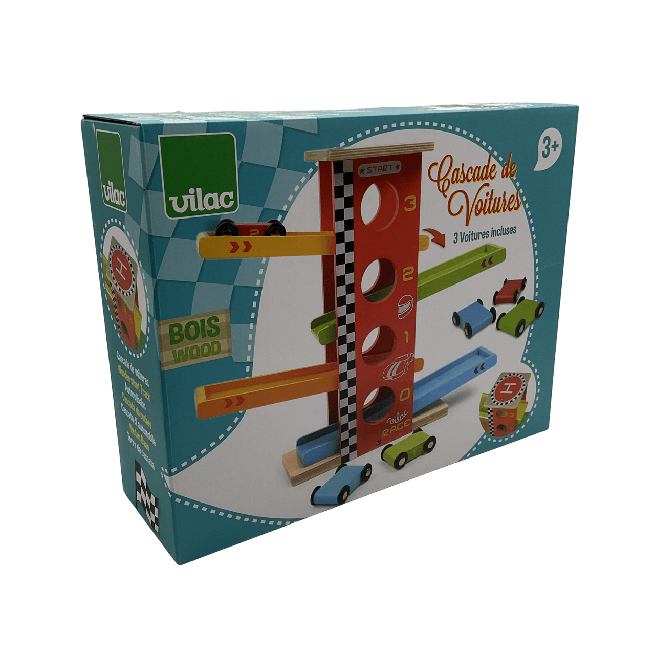 Cascade voiture Racing - KIDIBAM