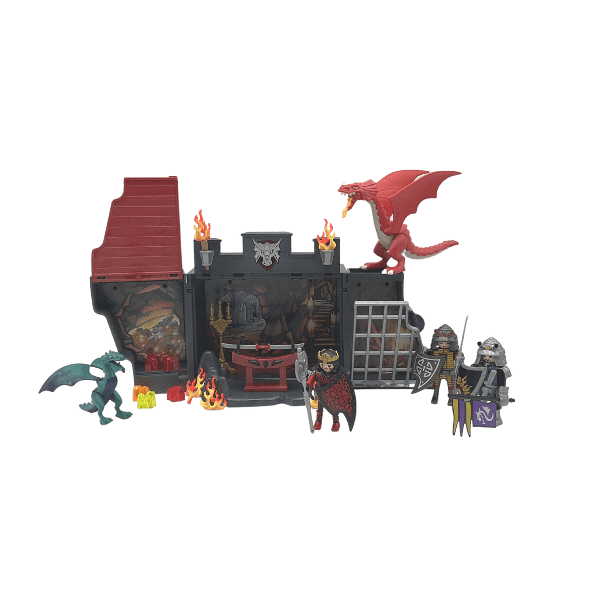 Chateau des samouraïs et un dragon - KIDIBAM