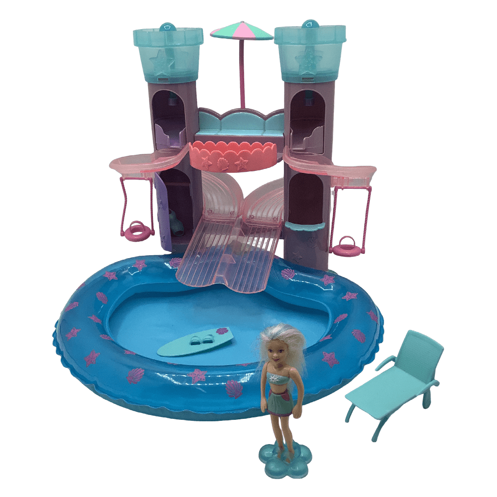 Château toboggan aquatique Polly Pocket - KIDIBAM