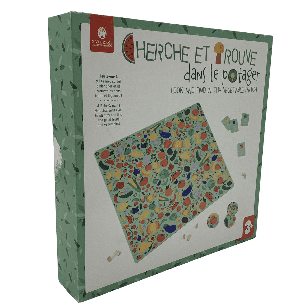 Cherche et trouve dans le potager - KIDIBAM