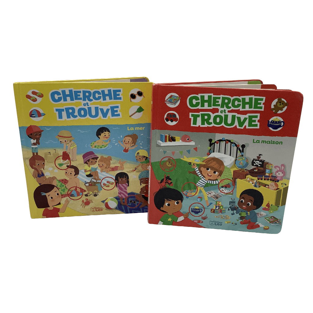 Cherche et trouve : La mer et La maison - KIDIBAM