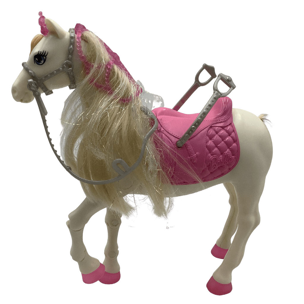 Cheval Merveilleux sonore et lumineux Barbie - KIDIBAM