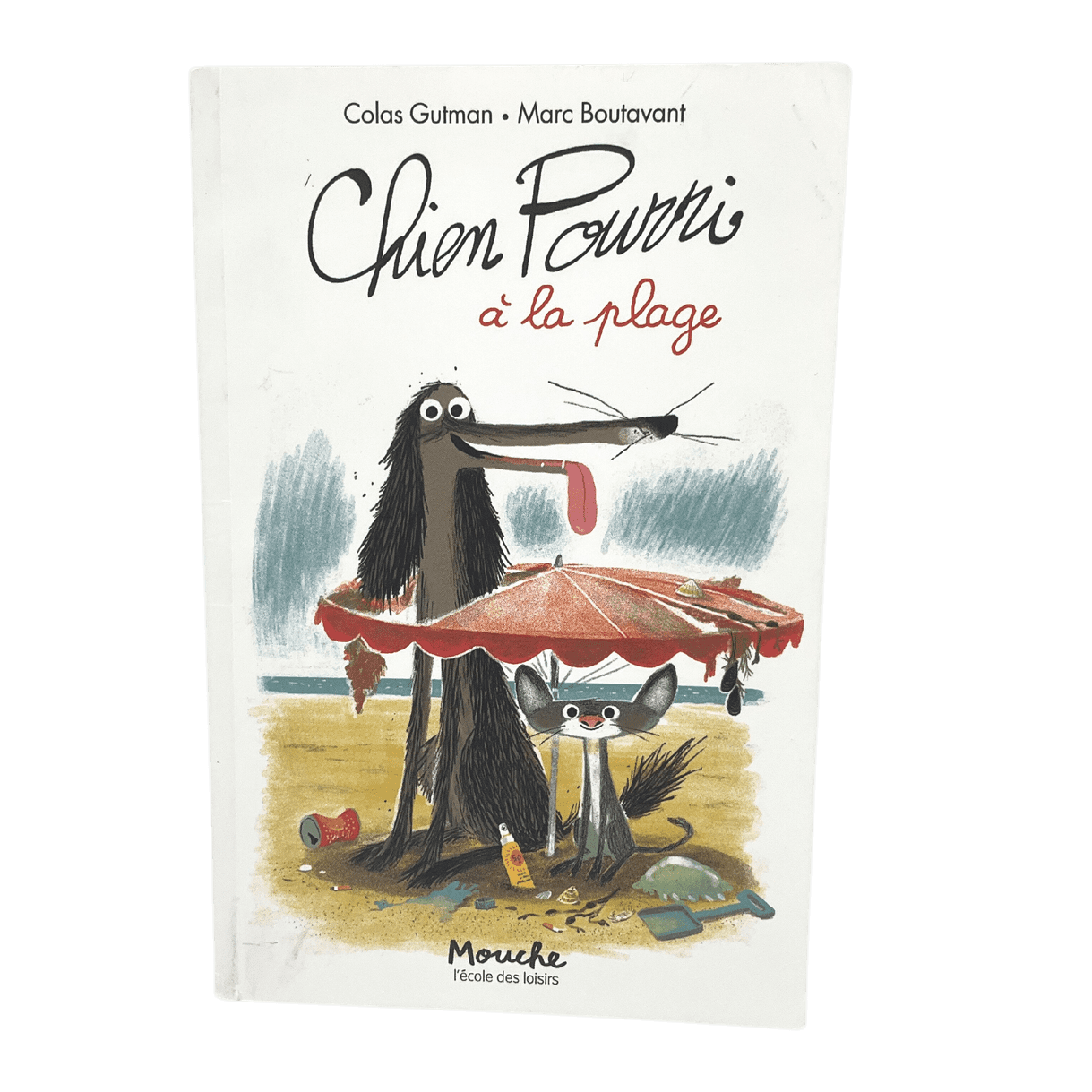 Chien pourri à la plage - KIDIBAM