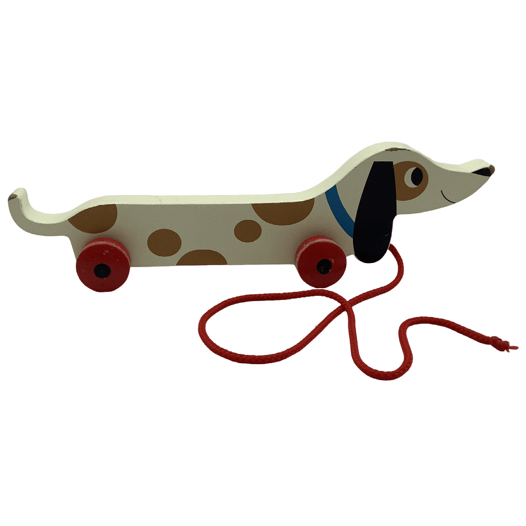 Chien saucisse à tirer - KIDIBAM