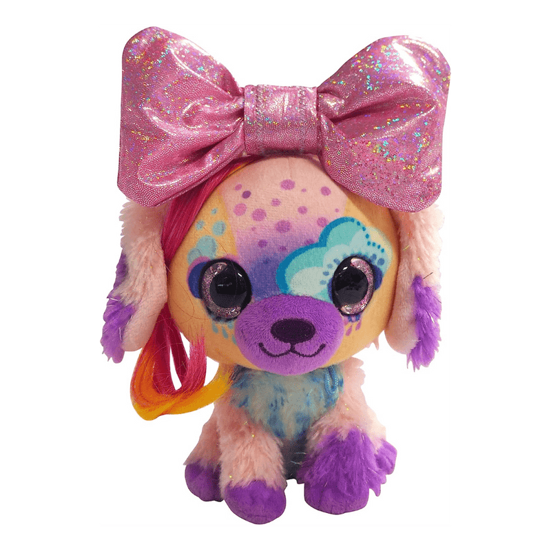 Chiot rose violet et nuages Stormy 18cm - KIDIBAM