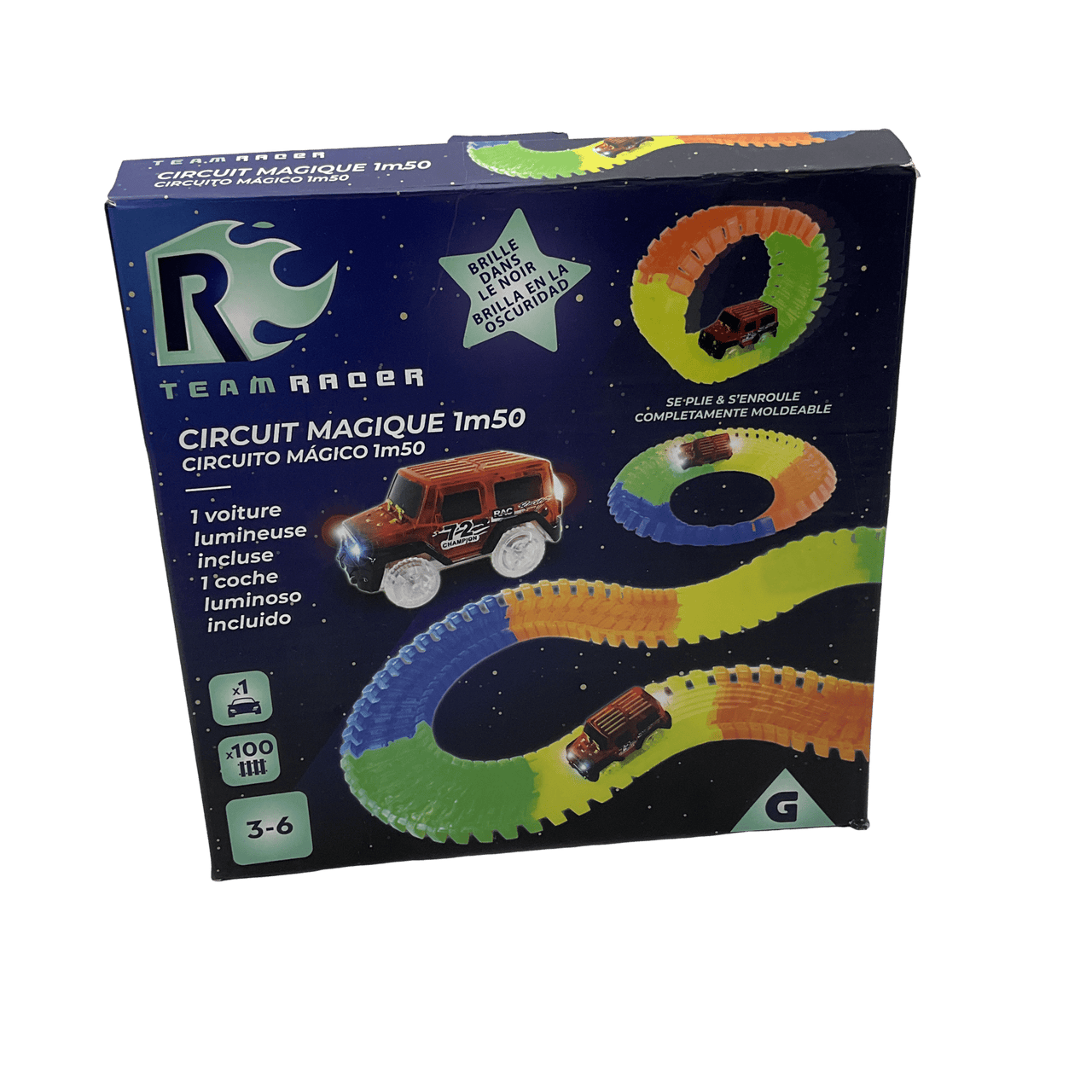 Circuit magique team racer - KIDIBAM