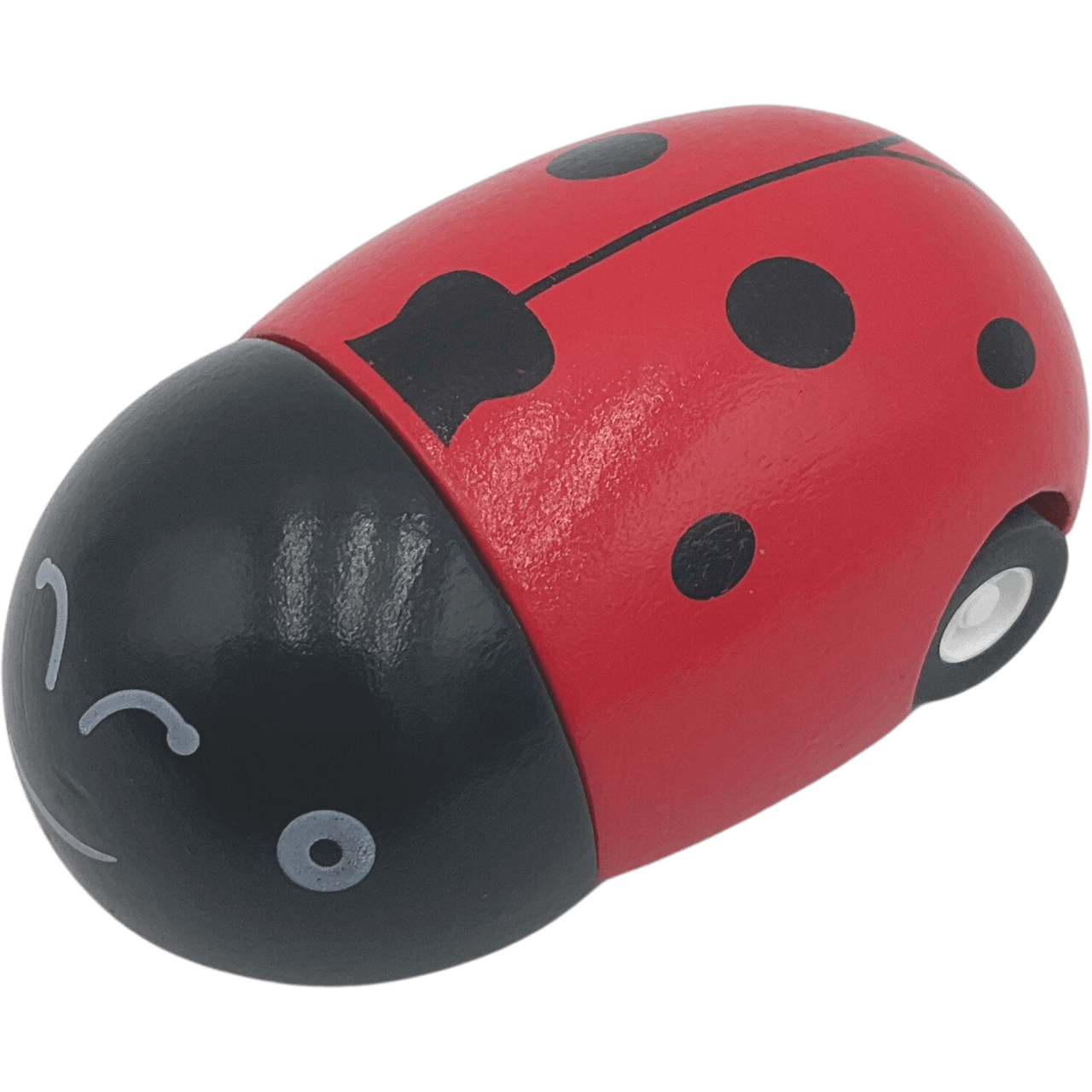 Click Clack Coccinelle Rétro Fiction en Bois - KIDIBAM