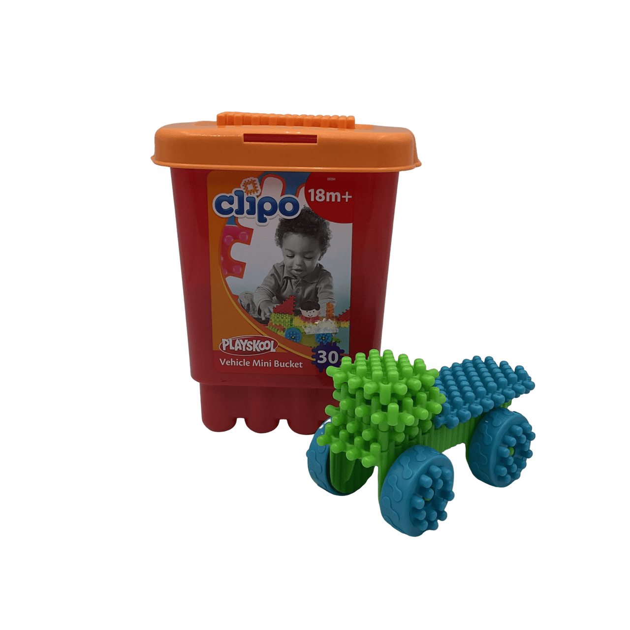 Clipo Véhicules 30 Pièces - KIDIBAM