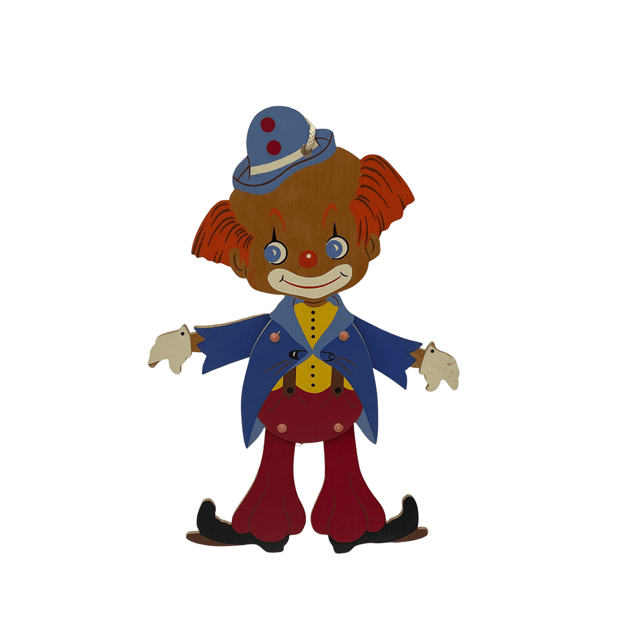 Clown articulé en bois - KIDIBAM