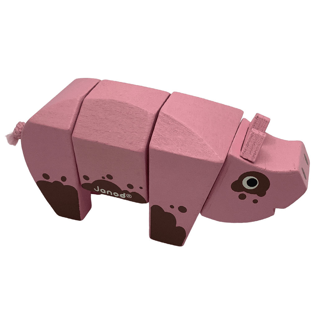 Cochon en bois à assembler - KIDIBAM
