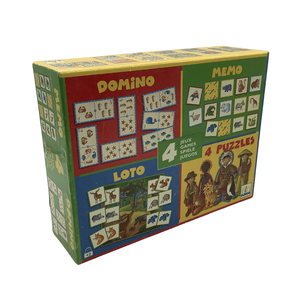 Coffret 4 jeux - KIDIBAM