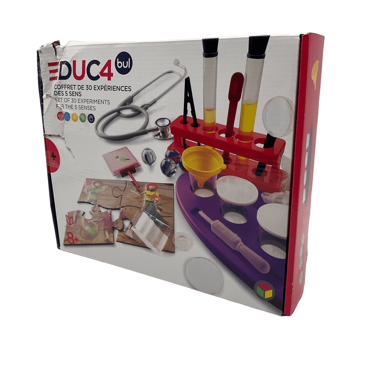 Coffret de 30 expériences des 5 sens - KIDIBAM