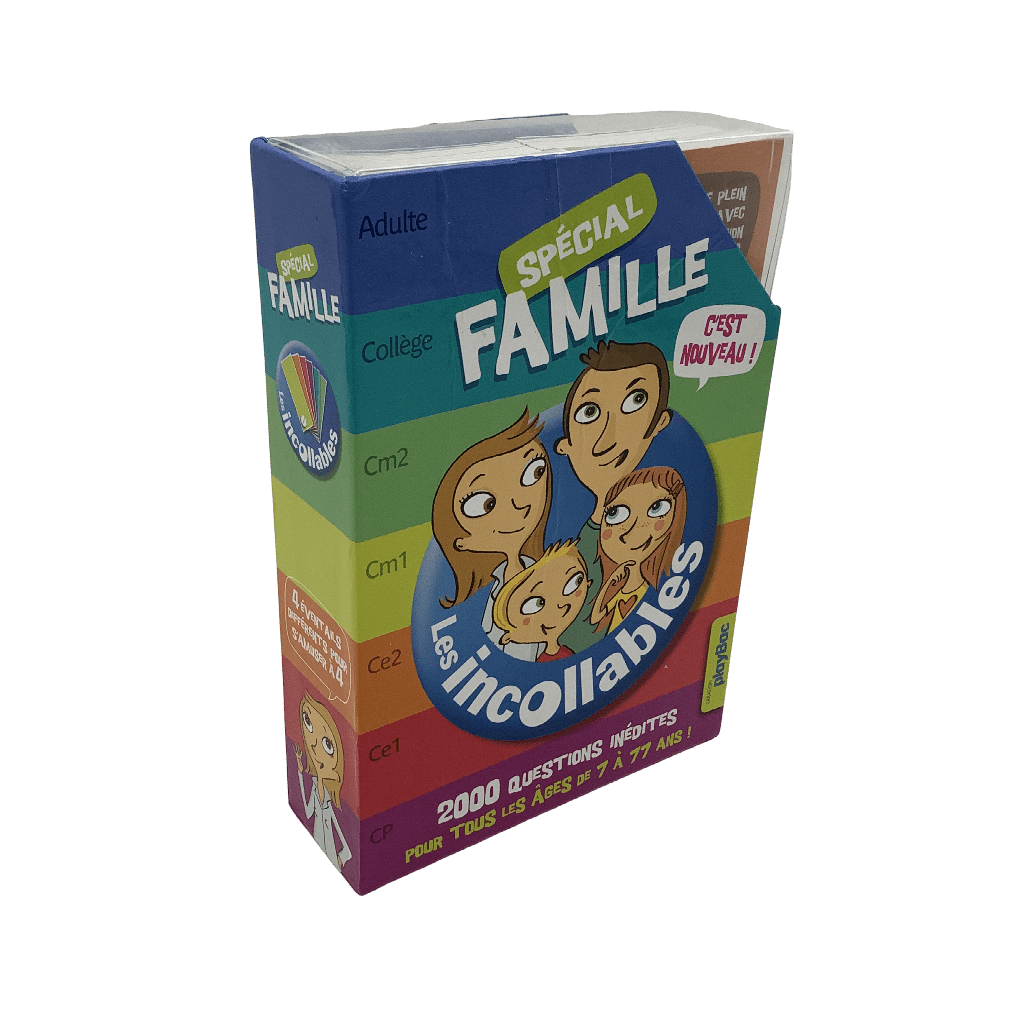 Coffret Les Incollables Spécial Famille - KIDIBAM