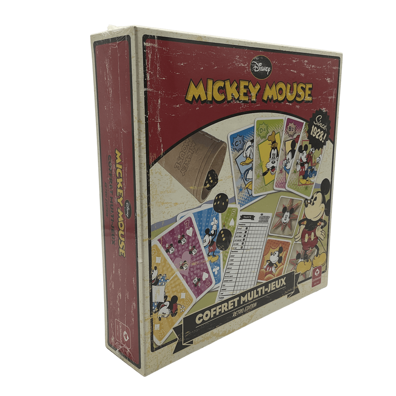 Coffret Multi - jeux Mickey Mouse Retro - KIDIBAM