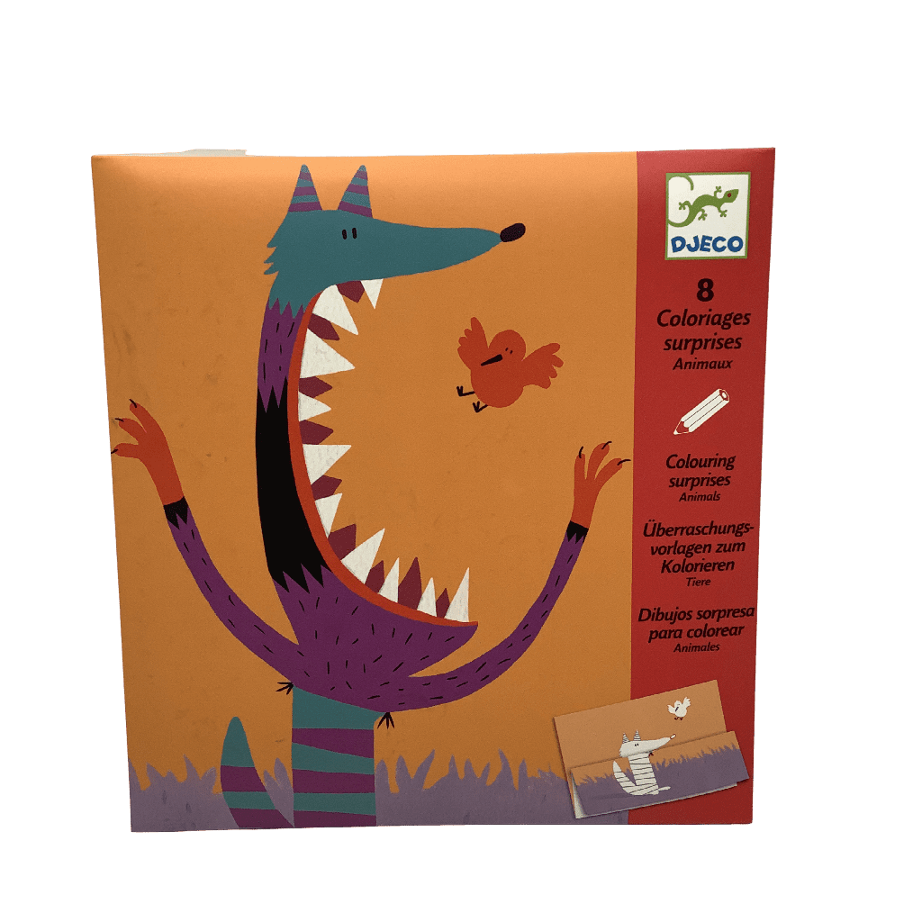 Coloriages Surprises Animaux - KIDIBAM