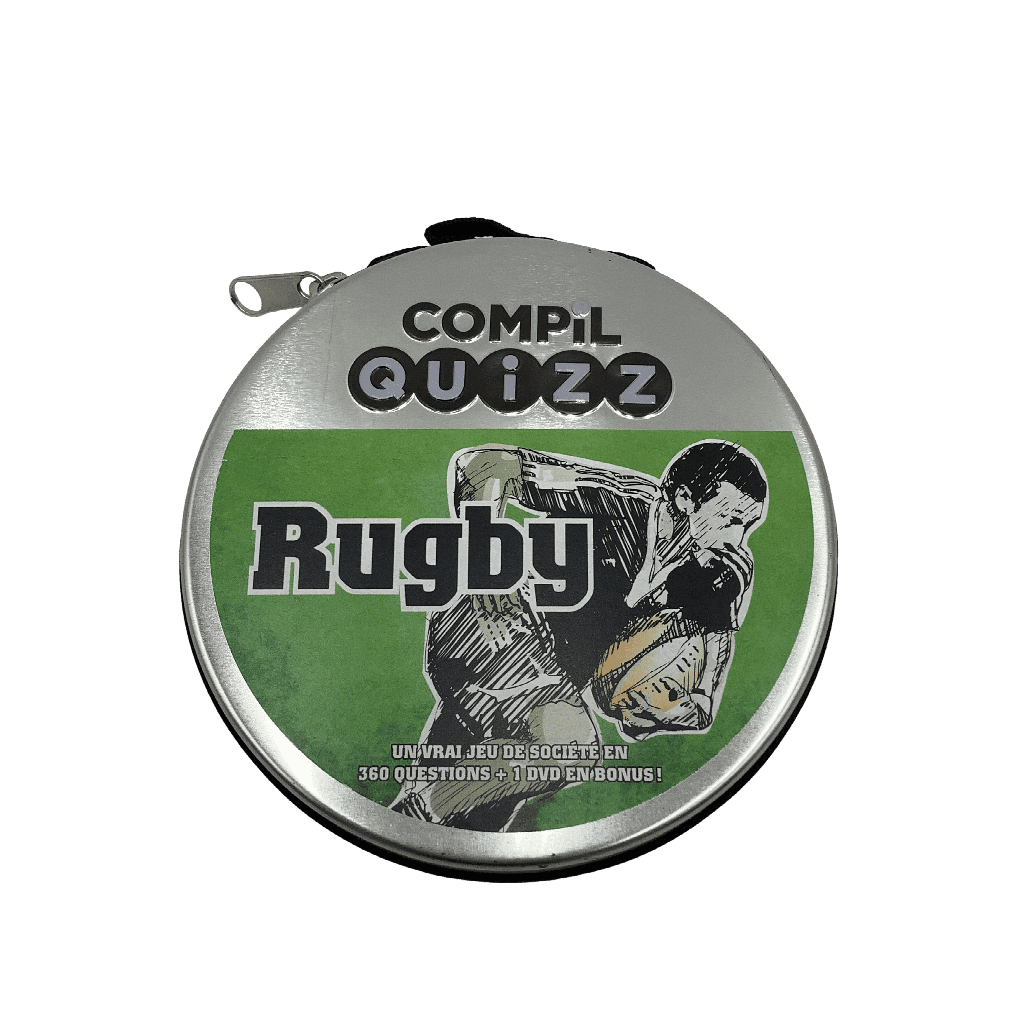 Compil Quizz Rugby avec DVD en bonus - KIDIBAM