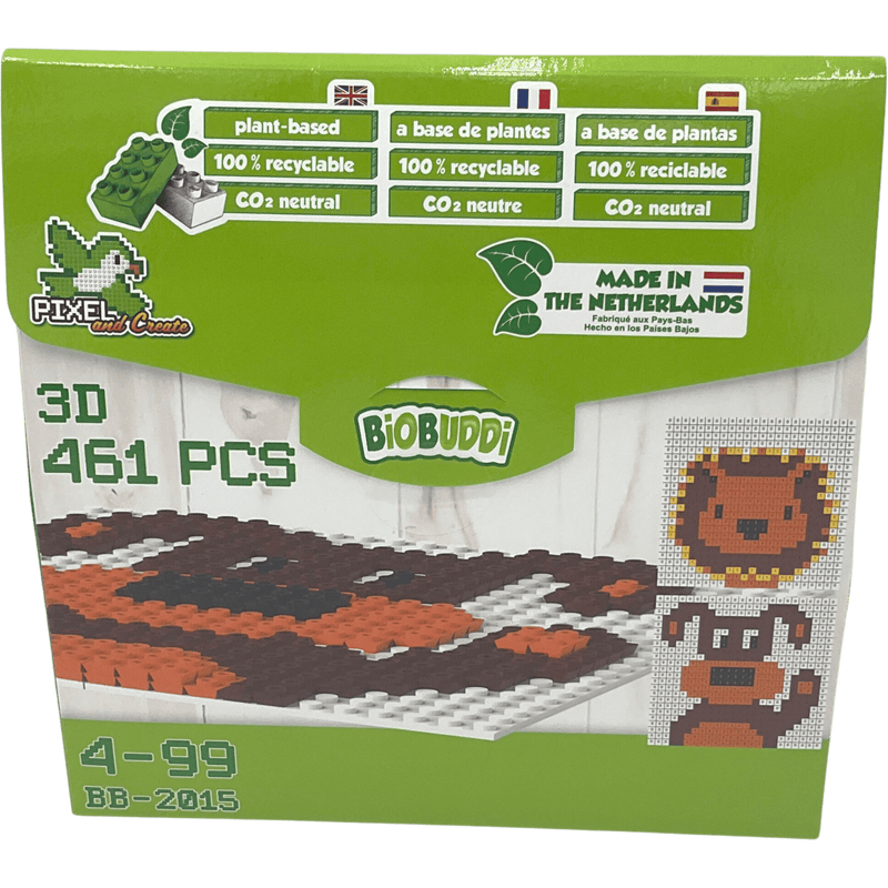 Créer un lion et un chien 461 pièces (compatible Lego) - KIDIBAM