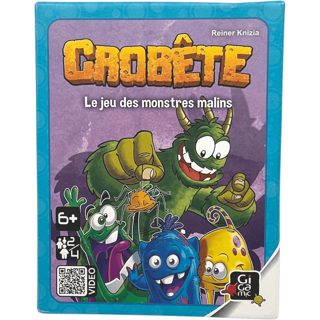 Crobête - Le Jeu Des Monstres Malins - KIDIBAM