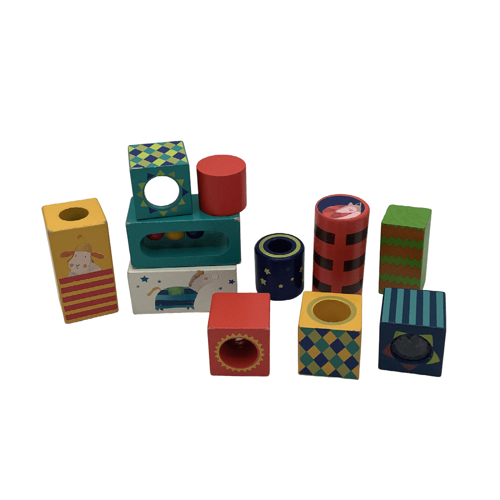Cubes d'activités en bois - KIDIBAM