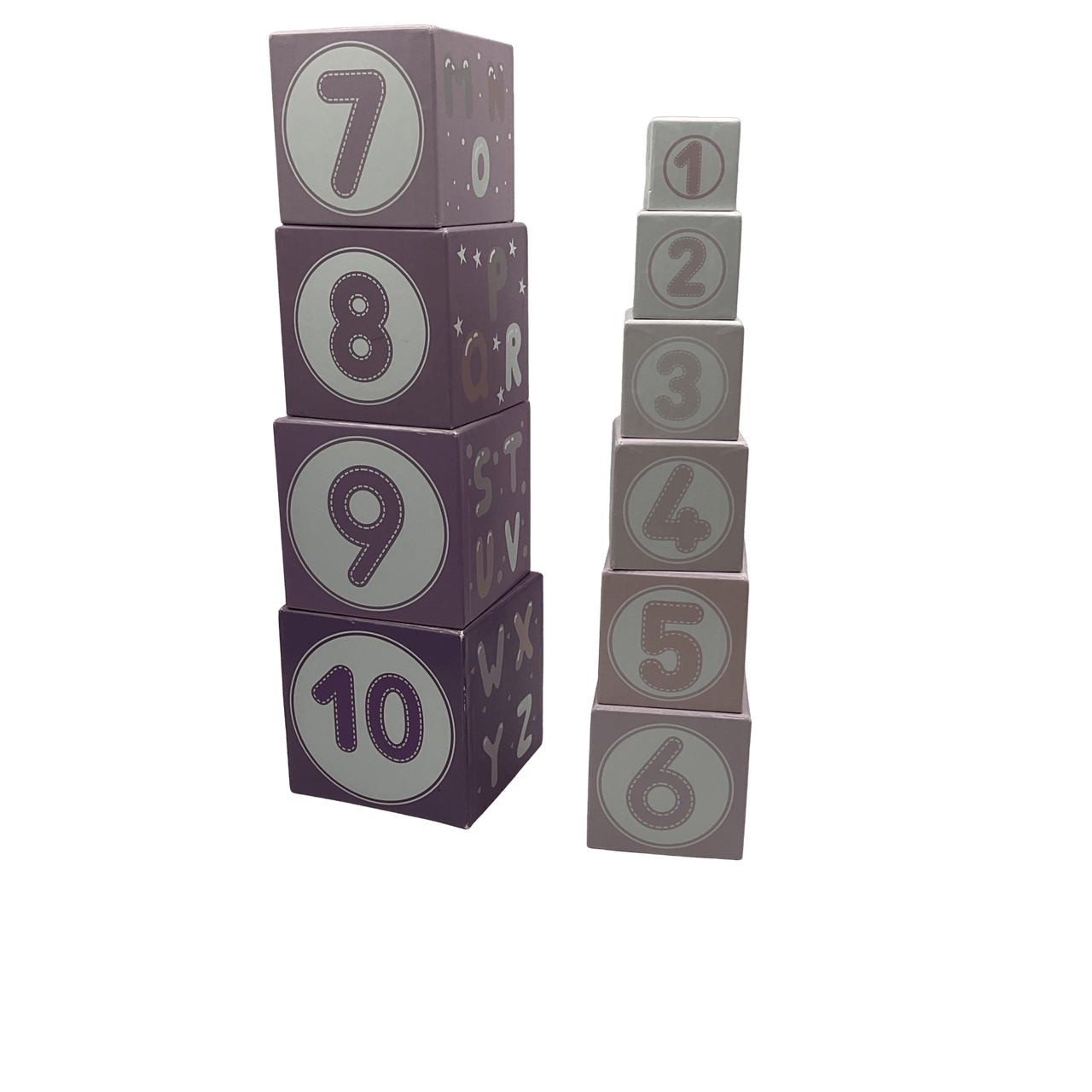 Cubes empilables 10 pièces - KIDIBAM