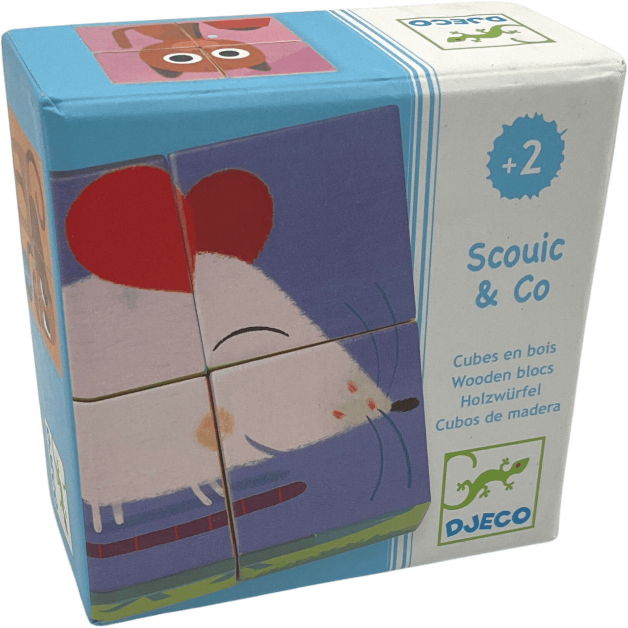 Cubes en bois Scouic & Co - KIDIBAM