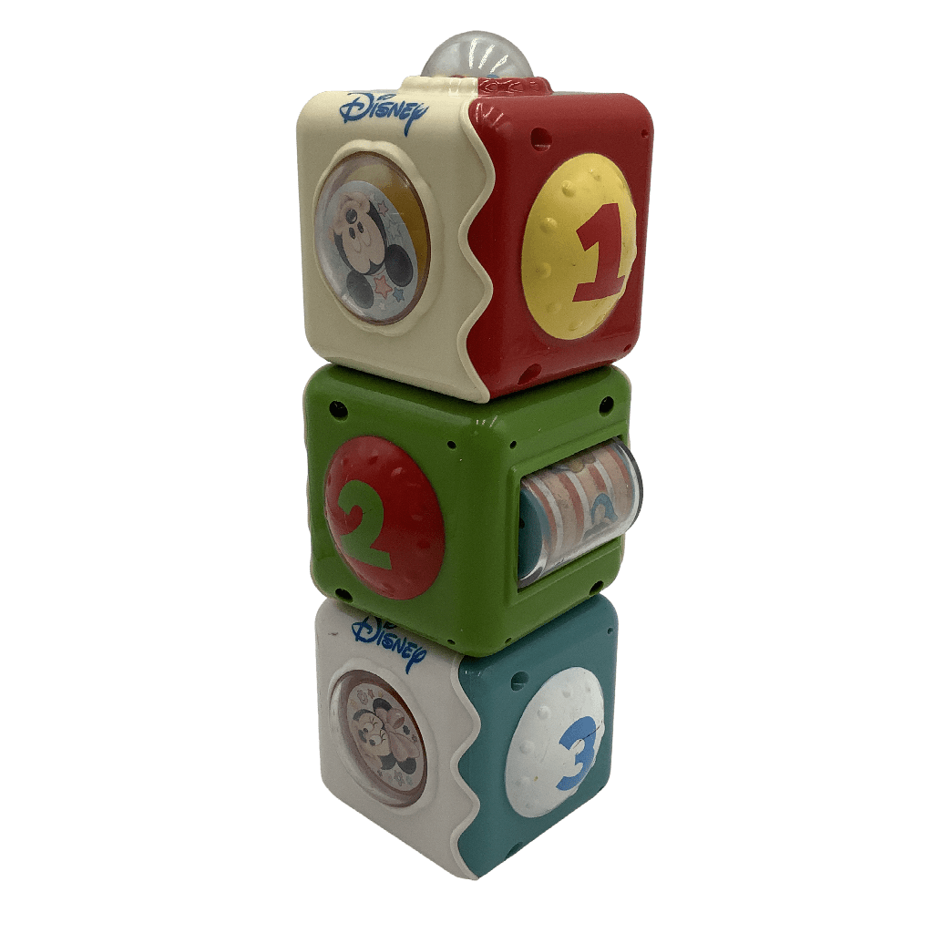 Cubes sensoriels et éducatif Disney - KIDIBAM