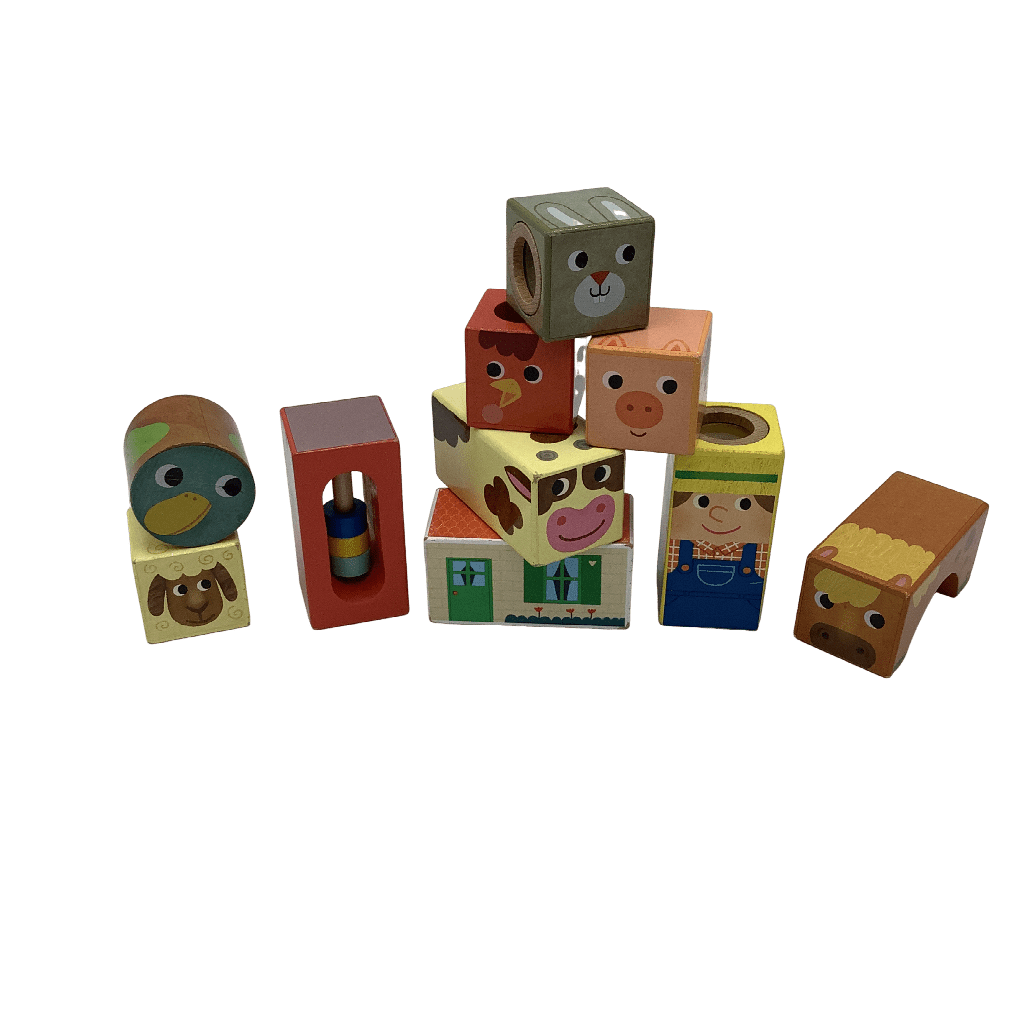 Cubes sonores de la ferme - KIDIBAM