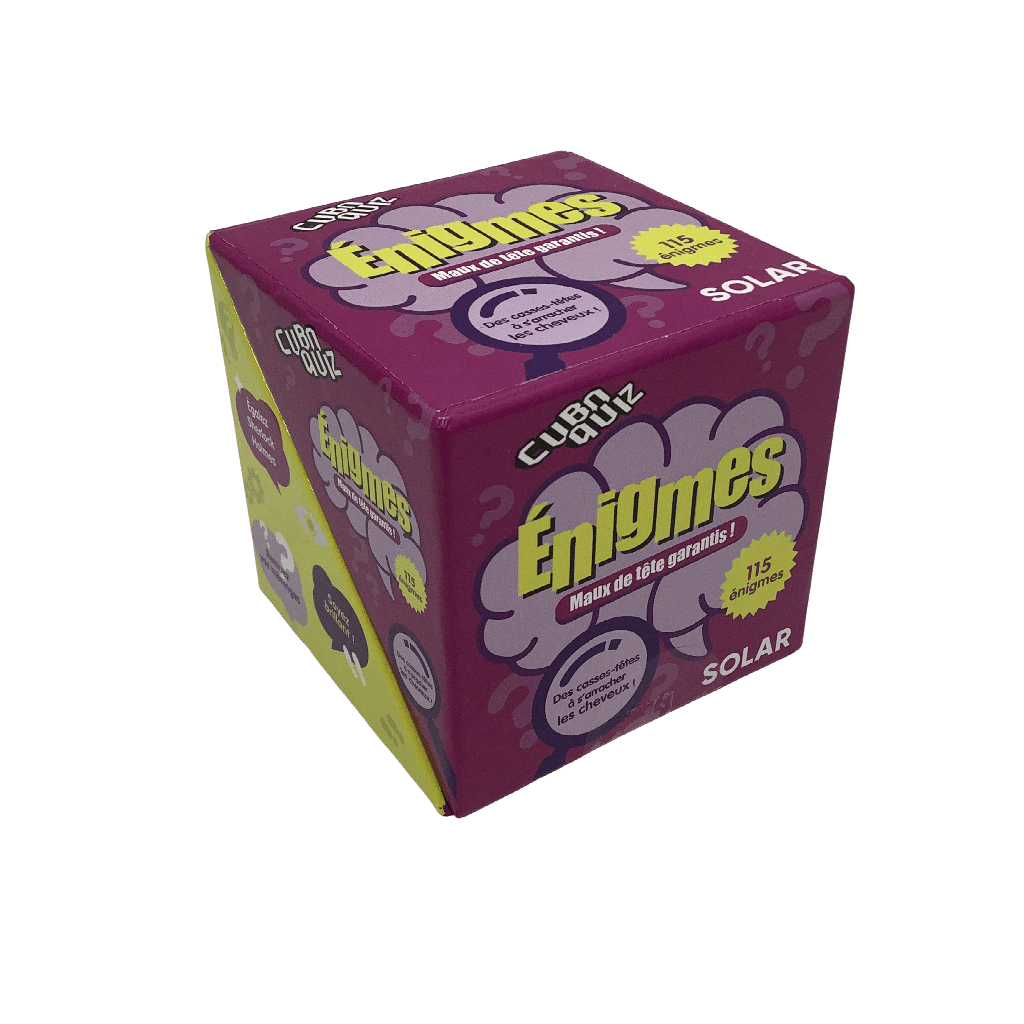Cuboquiz Énigmes - KIDIBAM