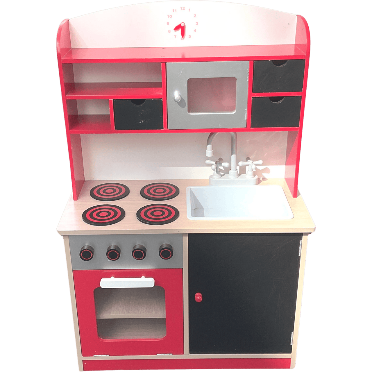 Cuisine enfant en bois avec tableau noir - KIDIBAM
