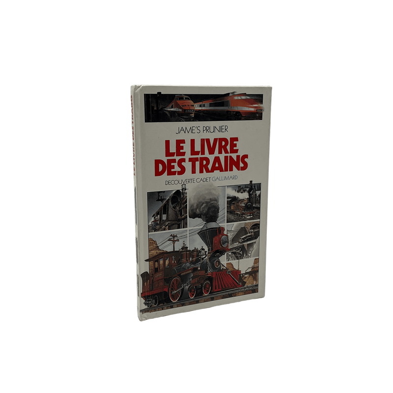 Découverte Cadet - Le livre des trains - KIDIBAM