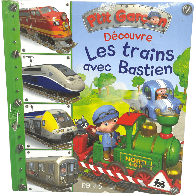 Découvre les trains avec Bastien - KIDIBAM