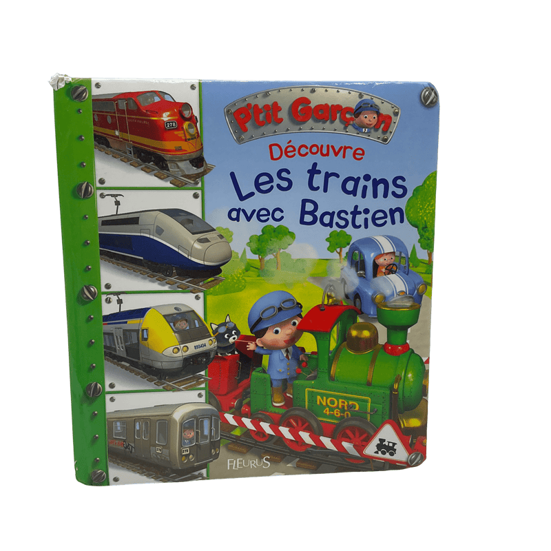 Découvre Les Trains Avec Bastien By Emilie Beaumont - KIDIBAM