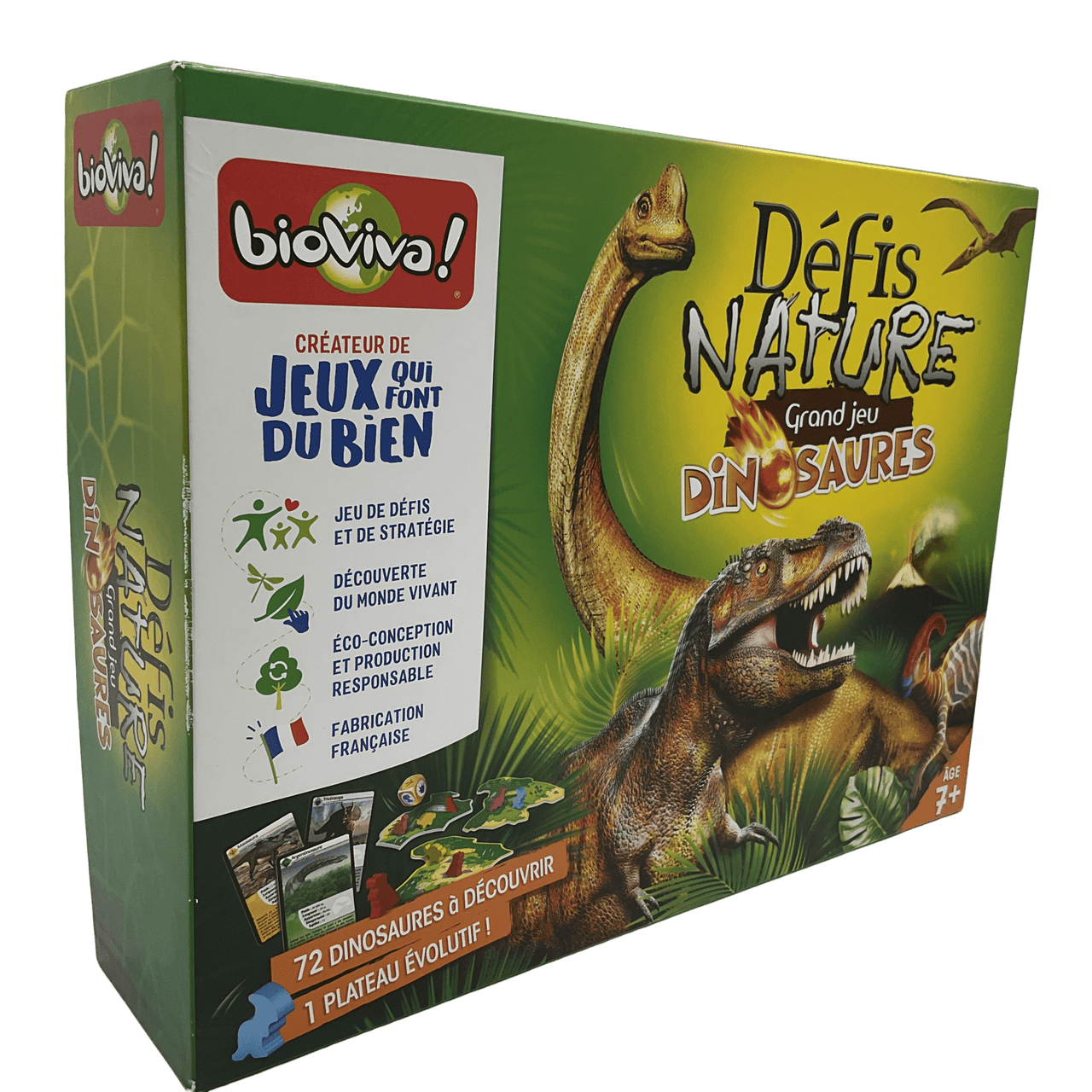 Défis nature grand jeu dinosaures - KIDIBAM