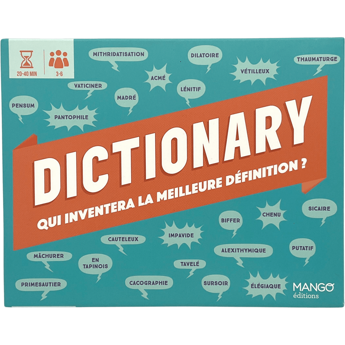 Dictionary qui inventera la meilleure définition ? Editions Mango d