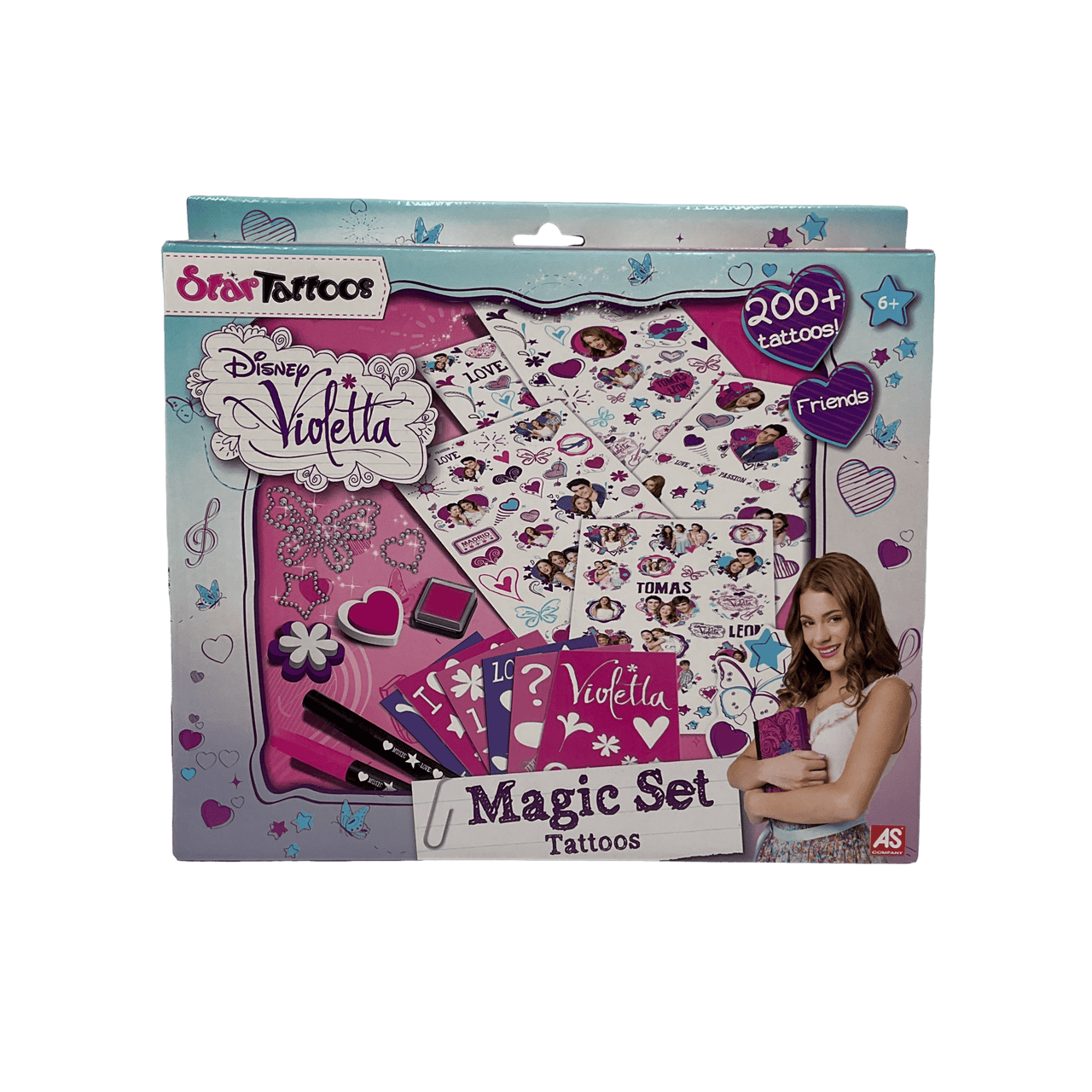 Disney Violetta - Magic set Tattoos - KIDIBAM