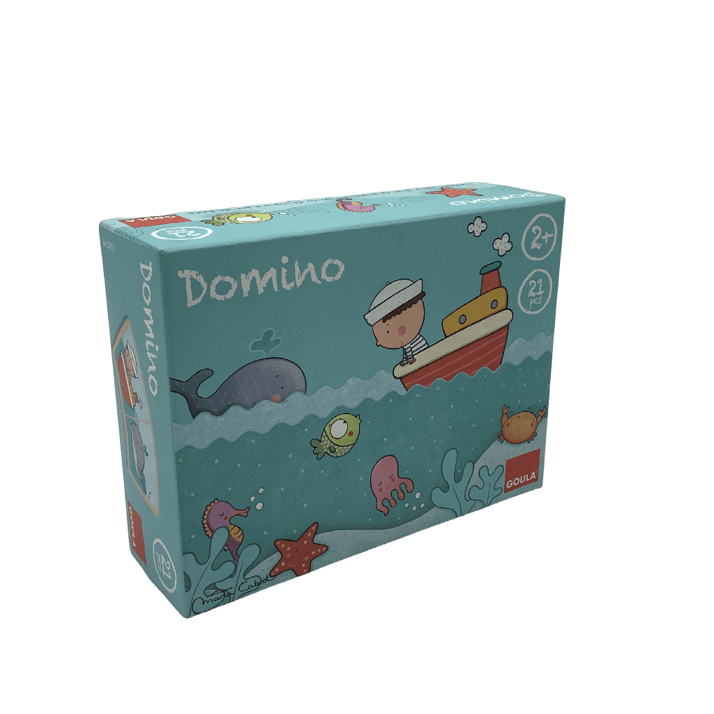 Domino 21 pièces - Oscar à la mer - KIDIBAM
