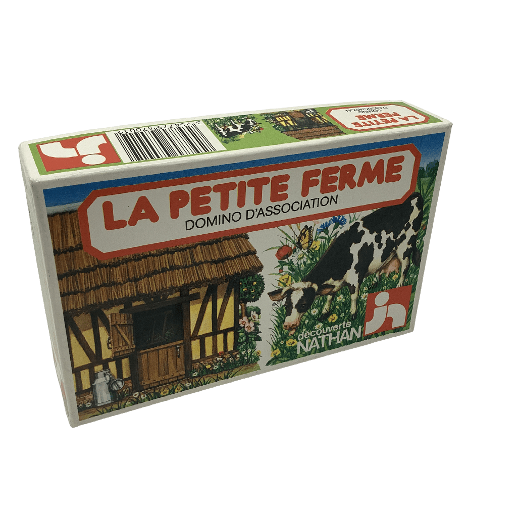 Domino d'association 28 pièces La Petite Ferme Vintage - KIDIBAM
