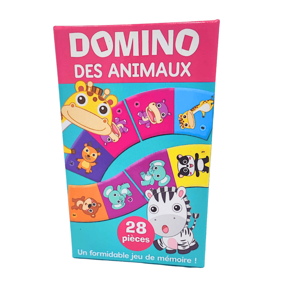 Domino des animaux 28 pièces - KIDIBAM