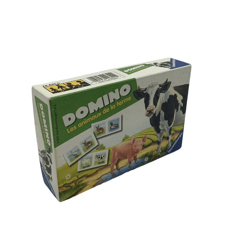 Domino Les animaux de la ferme - KIDIBAM