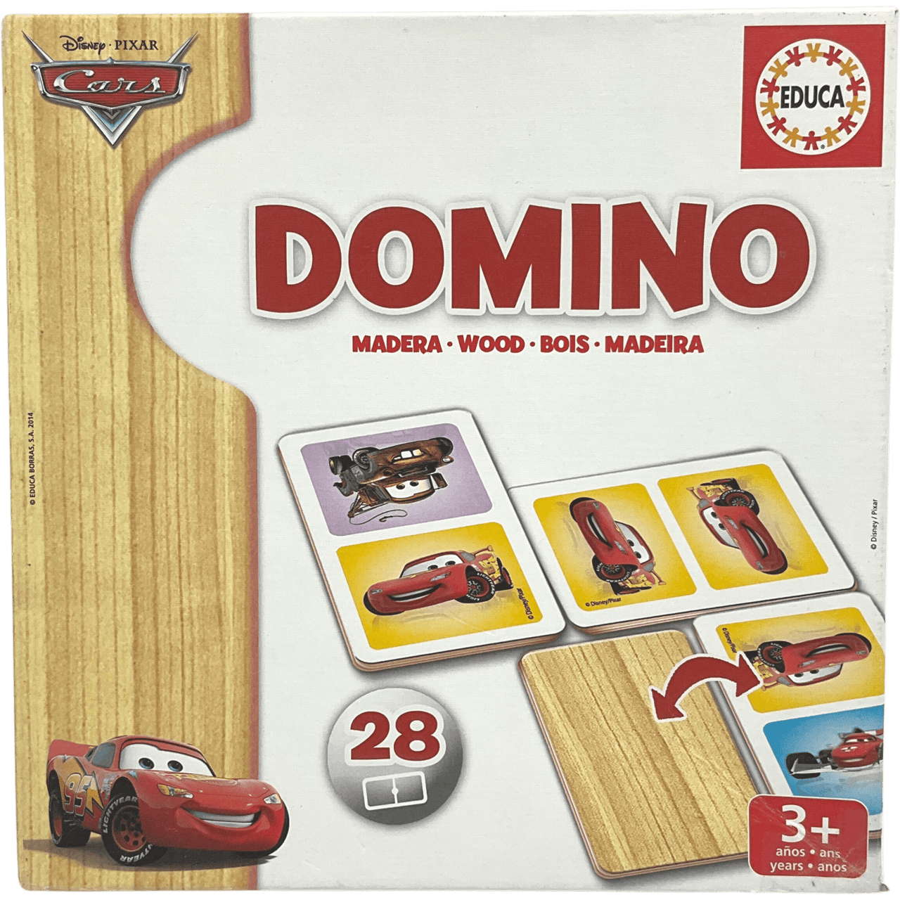 Dominos Cars en Bois - KIDIBAM