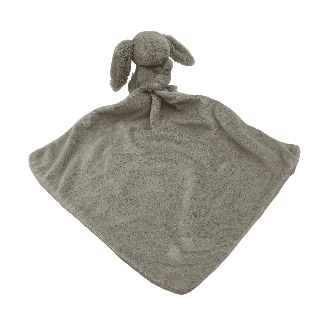 Doudou en forme de lapin avec couverture - KIDIBAM