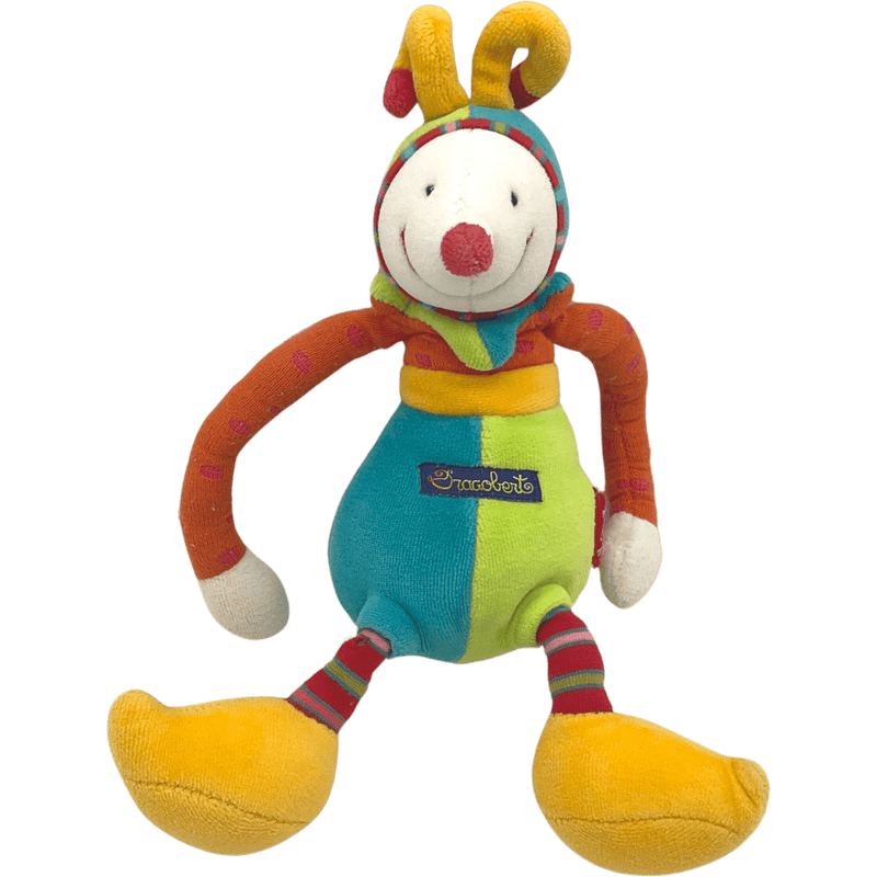 Doudou hochet Dragobert 24 cm - KIDIBAM