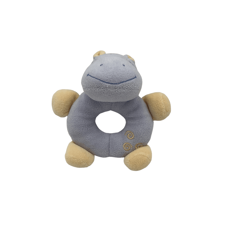 Doudou hochet Hippopotame - KIDIBAM