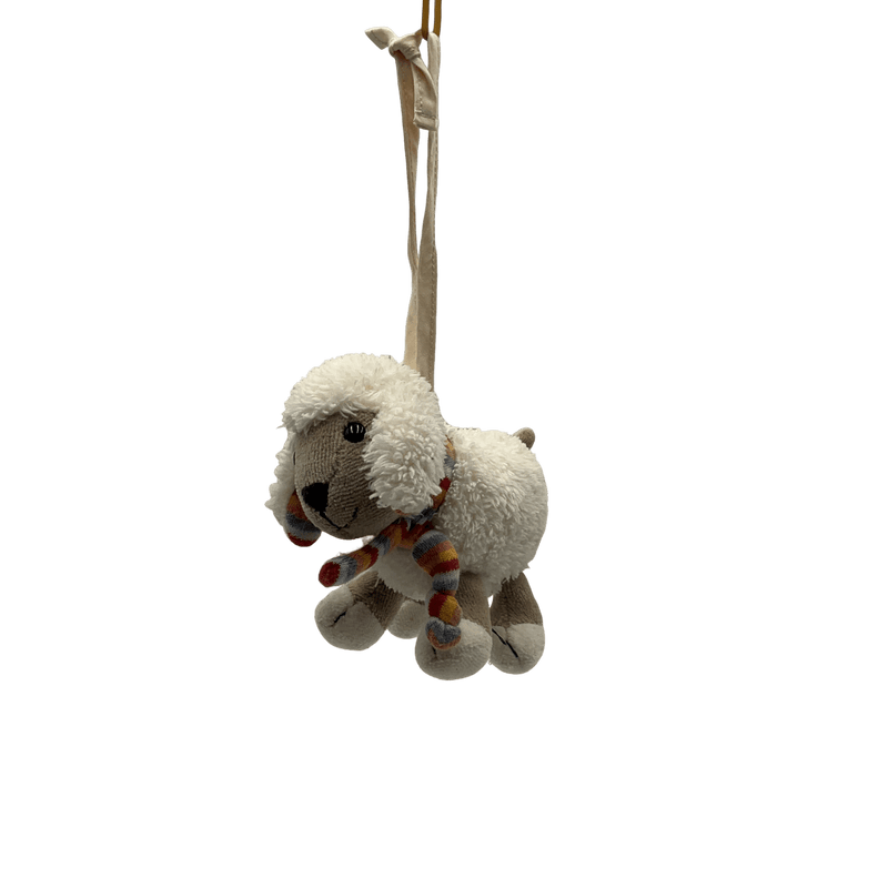 Doudou hochet mouton 13cm - KIDIBAM