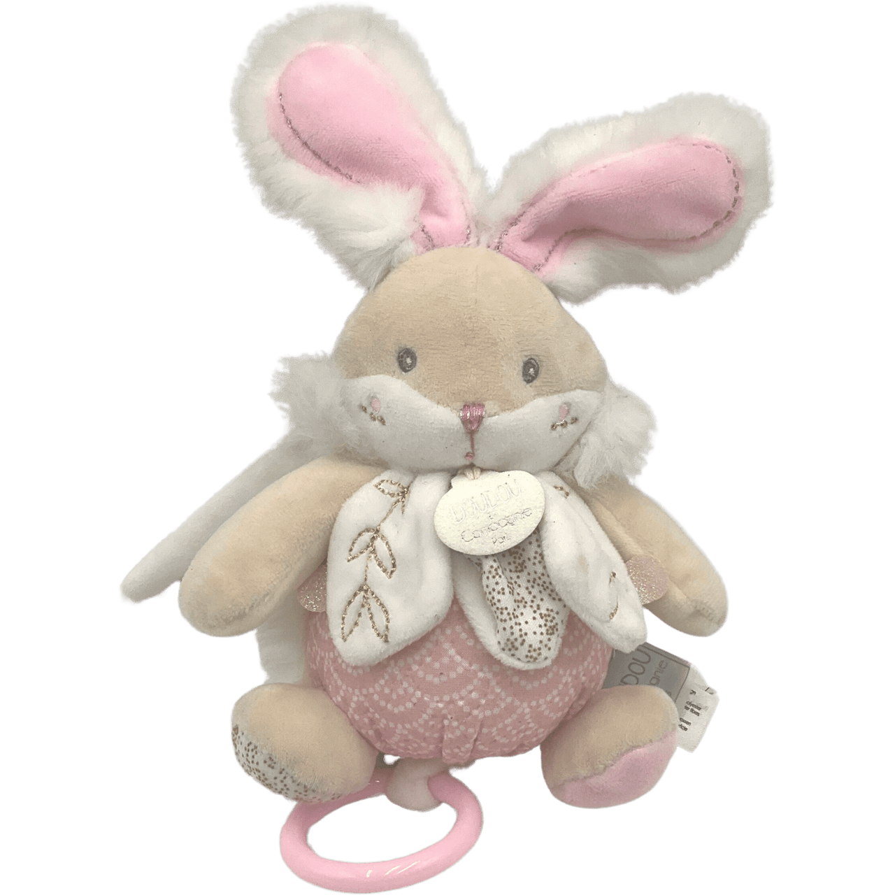 Doudou Lapin musical 24cm - KIDIBAM