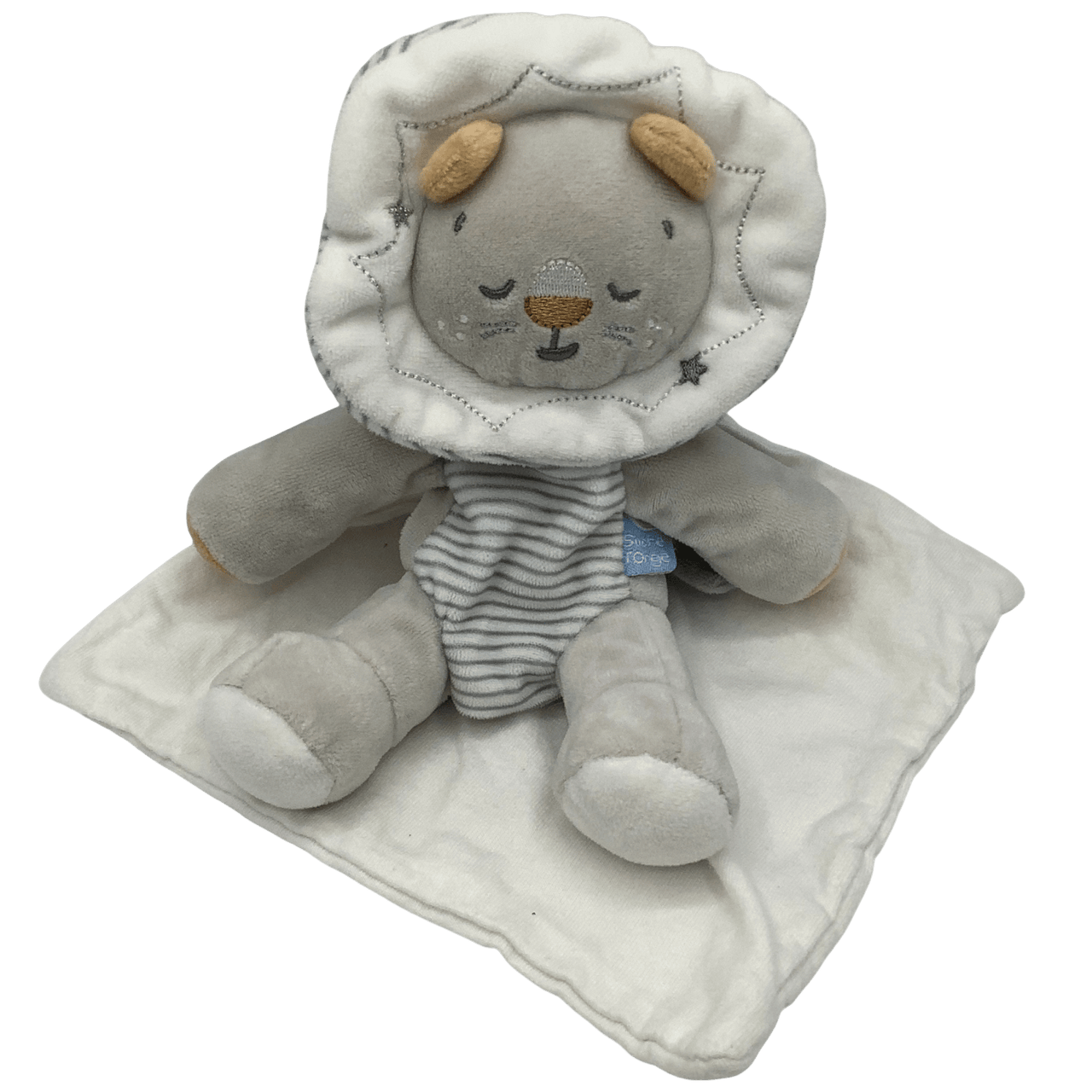 Doudou lion mouchoir 15cm - KIDIBAM