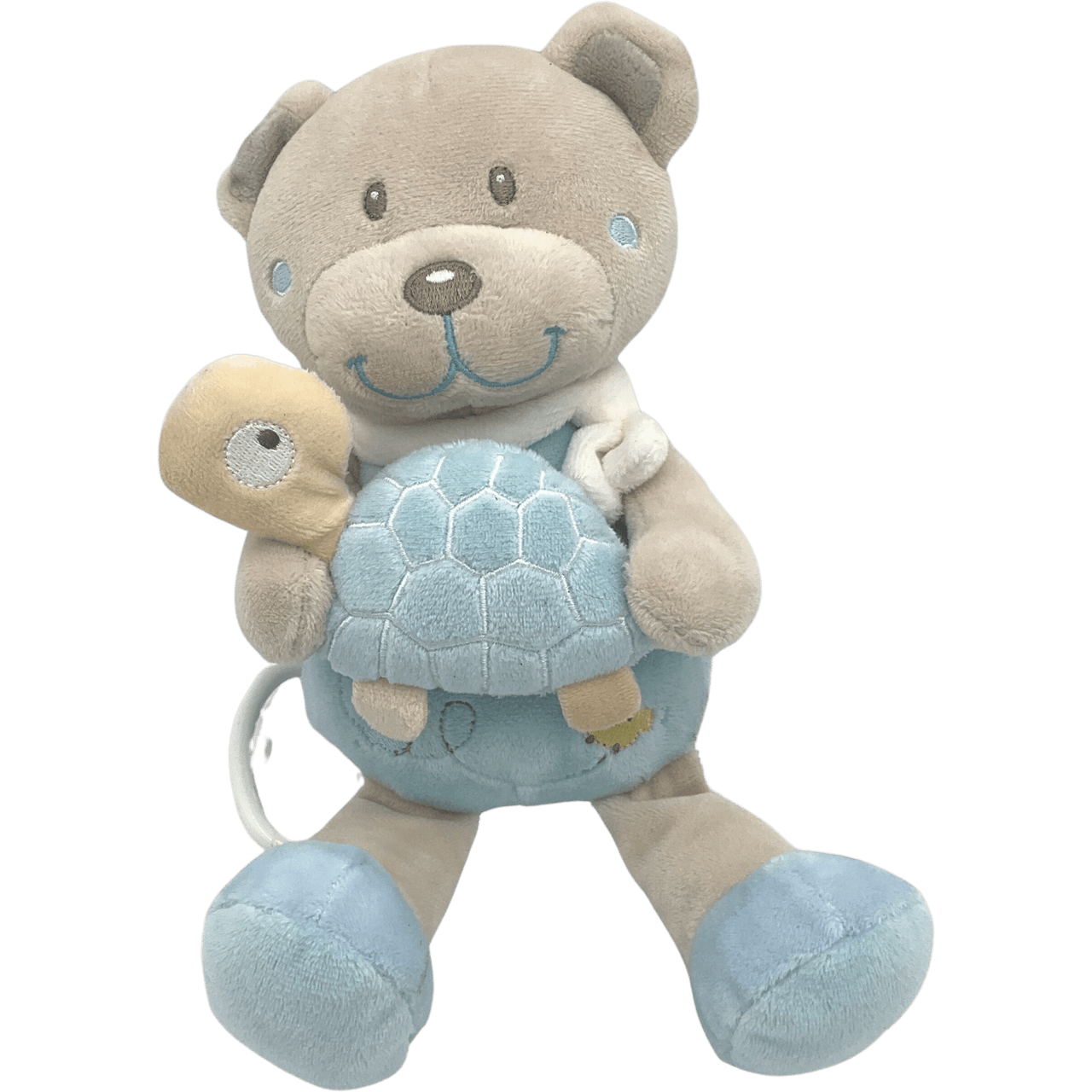 Doudou musical ourson et tortue 25cm - KIDIBAM